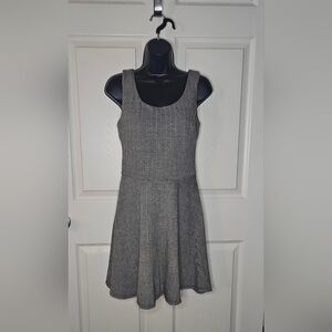 Elegant Black and White Women's Dress
